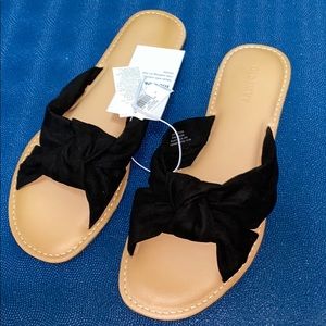 OLD NAVY Knotted-Twist Slide Sandals